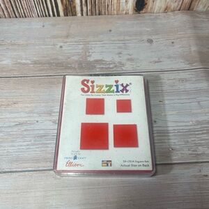Sizzix Die 38-0304 Square Set Scrapbooking Paper-Craft